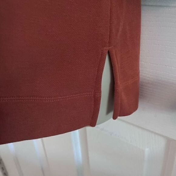 J. Jill 3/4 sleeves top. Rust colored. Size Small - Picture 3 of 5